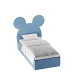 Кровать односпальная мягкая MICKEY с подъемным механизмом, 90x200