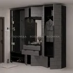 Lazio прихожая, фрезерованные фасады в эмали 31