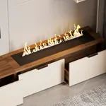 Лацио гостиная с электрокамином 24