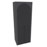 Шкаф 2 дверный, фрезерованные фасады в эмали LE210.60-2