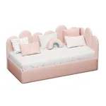 Мягкая кровать-диван КИПРОС с подъемным механизмом, 90x190