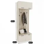 Ниша с крючками с подсветкой L420 L/R