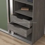 Шкаф-купе U160 тип 1 МДФ/зеркало