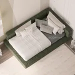 Кровать полутороспальная мягкая с ортопедической решеткой КВАДРО-М, 120х200