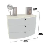 Комод радиусный 3 ящика P703