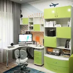 Рабочая зона с угловым столом Palermo для школьника