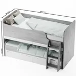 Кровать выдвижная P903, 90x200