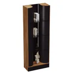 Стеллаж напольный радиусный с подсветкой TG730.90.200