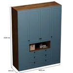 Шкаф четырехдверный для одежды A205.60