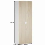 Шкаф двустворчатый L210.40-4