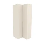 Шкаф угловой, фасады в эмали LE207 L/R