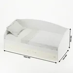 Кровать односпальная с ящиками P902N, 90x190