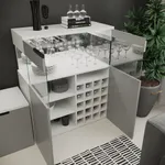 Винный шкаф с подсветкой L200