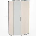 Шкаф угловой L209.44 L/R