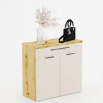 Тумба широкая 2 дверная с ящиком L-876