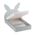 Кровать мягкая БАННИ с подъемным механизмом, 120x200