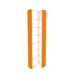 Стеллаж завершающий угловой разносторонний  с подсветкой L230.60 L/R