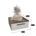 Тумба прикроватная подвесная L709