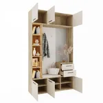 Секция с вешалкой и стеллажом L416