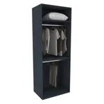 Шкаф 2 дверный, фрезерованные фасады в эмали LE210.60-1