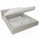 Кровать двуспальная мягкая КВАДРО-СОФТ-М  с подъемным механизмом, 140x200