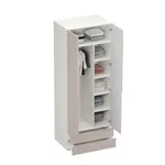 Шкаф 2 дверный с ящиками, фасады в эмали LE-211.60