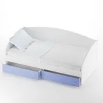 Кровать односпальная с ящиками P902N, 90x190