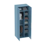 Шкаф 2 дверный, фрезерованные фасады в эмали LE210.60-4