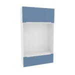 Шкаф с нишей и сидушкой, фасады в эмали LE412.44