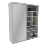 Шкаф-купе U203 тип 4 МДФ/зеркало