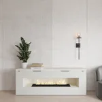 Тумба ТВ напольная с электрокамином L551.350