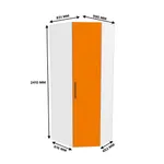 Шкаф угловой разносторонний L218 L/R