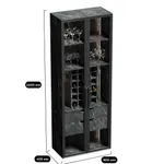 Шкаф-бар со встроенными ящиками с подсветкой R217