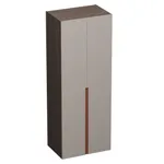 Шкаф двухдверный глубокий, фасады в эмали LE210.60-4
