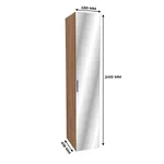 Шкаф 1 дверный узкий с зеркалом L-220.60-4Z