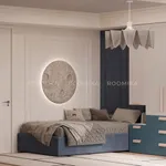 Мягкая кровать-подиум с коробом для хранения, 120x200