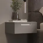 Тумба прикроватная подвесная, фасады в эмали LE709