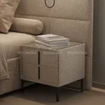 Cпальня с мягкой кроватью Versal и мягкими тумбами 201