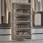 ALFA Поворотно-выдвижная обувница, 8 полок, FRM5814.08.01
