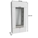 Секция с зеркалом и полками с подсветкой LG408