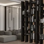 Кабинет в темном древесном оттенке №2