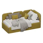 Мягкая кровать-диван ЗУМА L/R с подъемным механизмом, 90x190