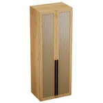 Шкаф двустворчатый, фасады натуральный ротанг L210.60-3
