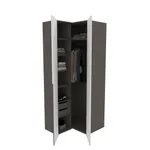 Шкаф угловой, фасады в эмали LE207 L/R