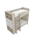 Кровать двухъярусная L908, 90x190 L/R