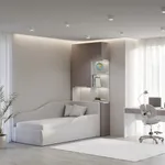 Шкаф с нишей с подсветкой, фасады в эмали LE212.3-90