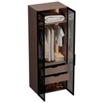 Шкаф для спальни с двумя ящиками и штангой с подсветкой R210.60-2
