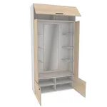 Секция с зеркалом и полками L408