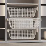 BELLE Корзина для белья 600 мм, цвет белый, BE60BAWH