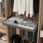 Шкаф для спальни со штангой и брючницей с подсветкой R210.60-5